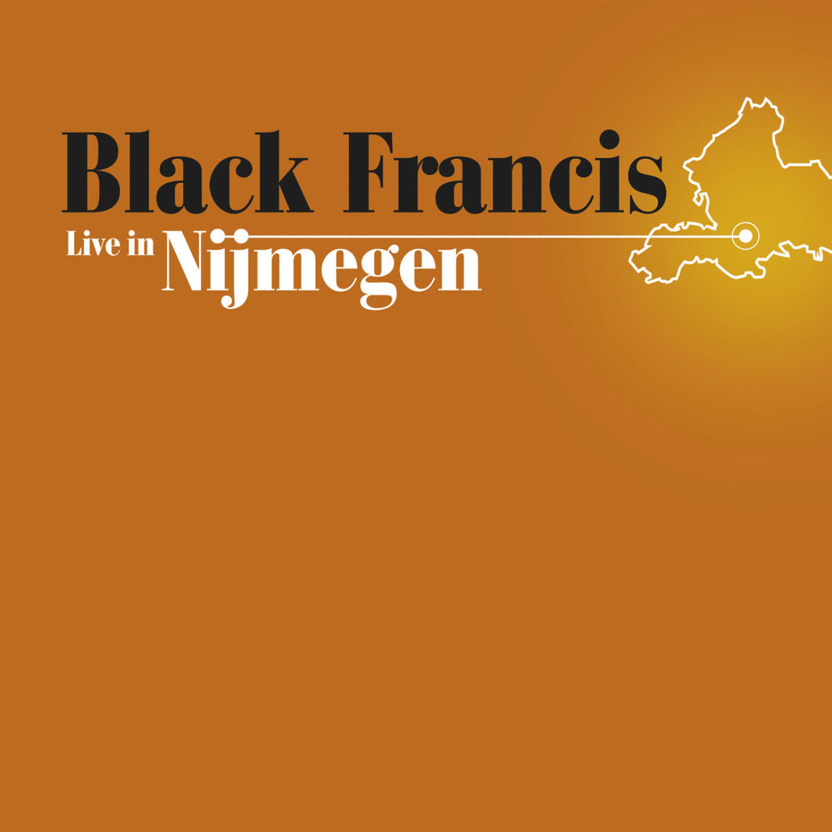 Black Francis – Live in Nijmegen vinyl record cover