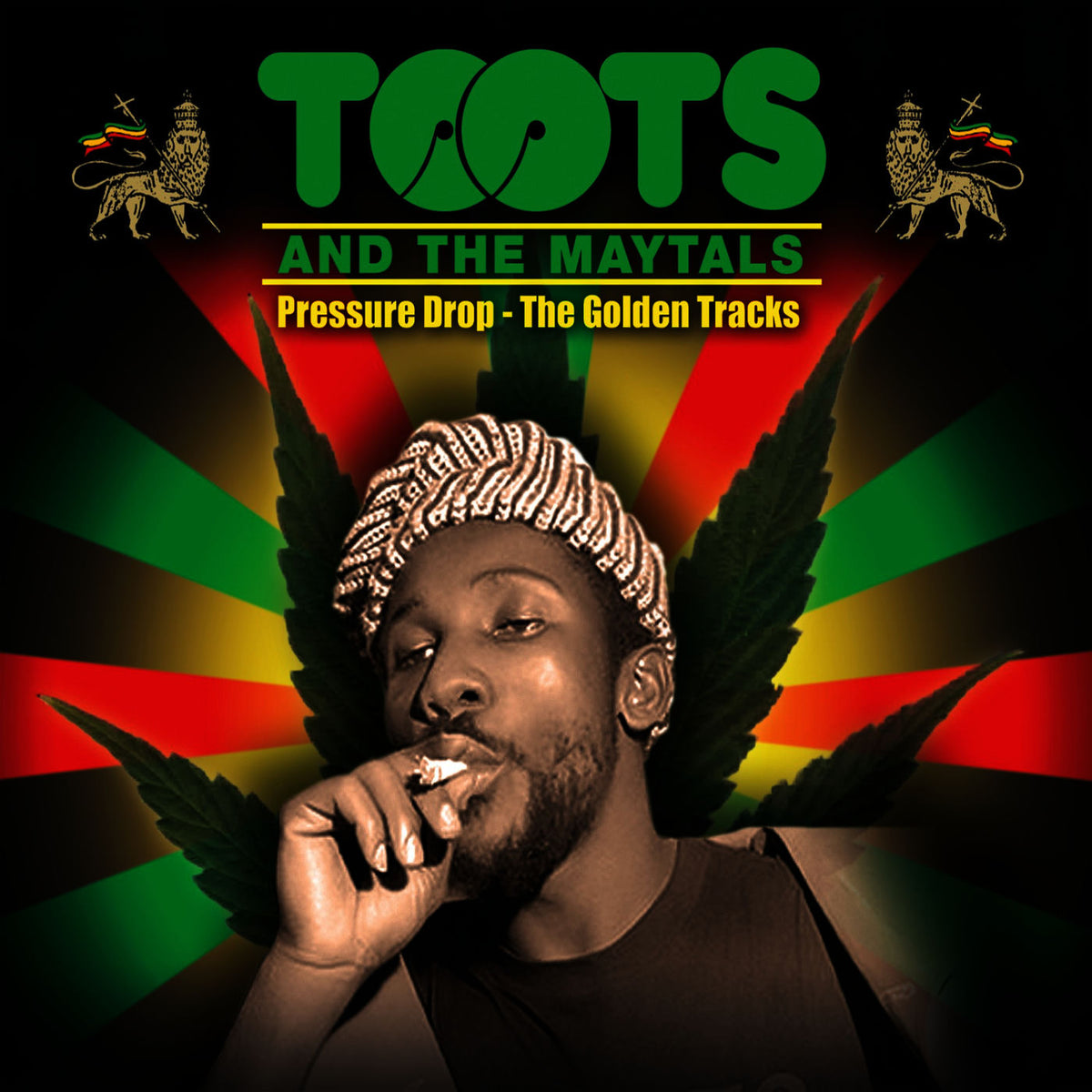 Toots & Maytals – Pressure Drop - The Golden Tracks vinyl record cover