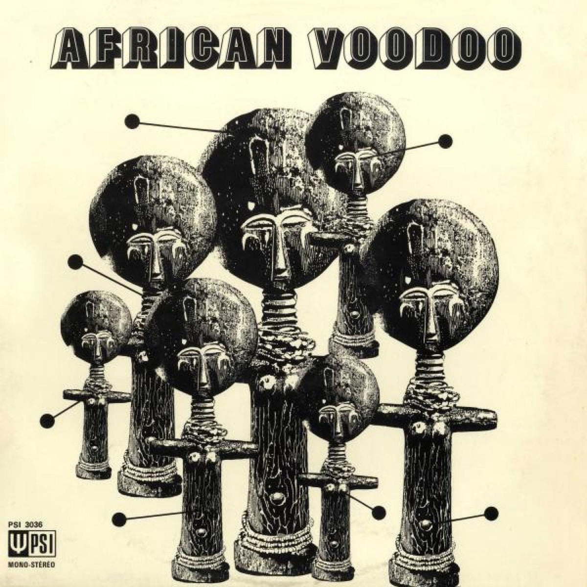 Manu Dibango – African Voodoo vinyl cover