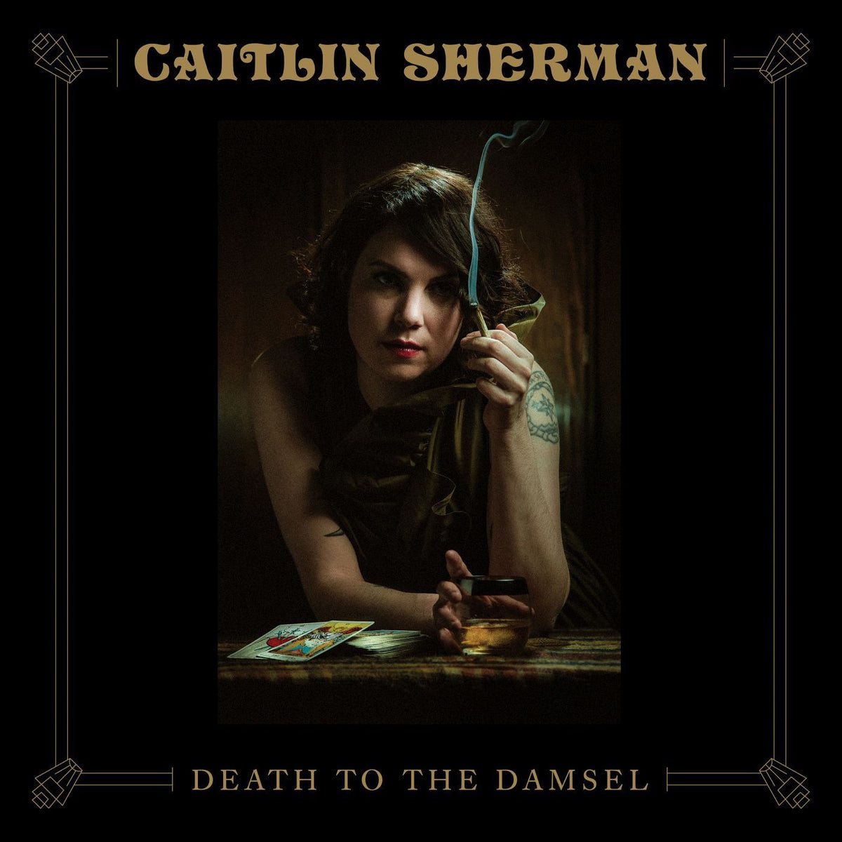 Caitlin Sherman – Death to the Damsel vinyl cover