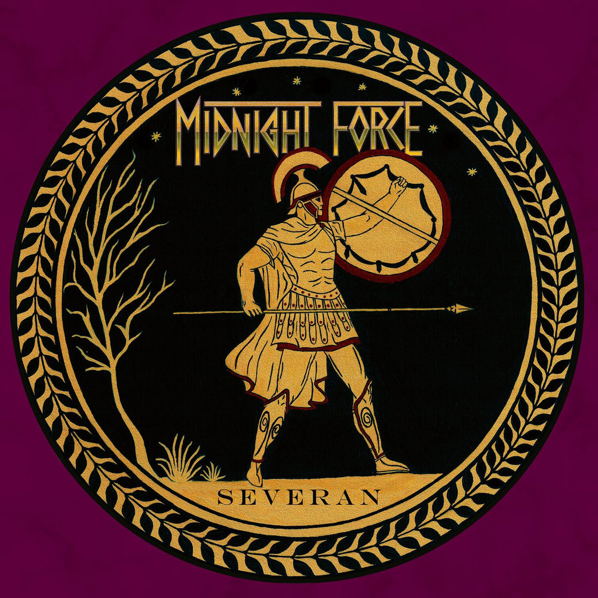 Midnight Force – Severan vinyl cover