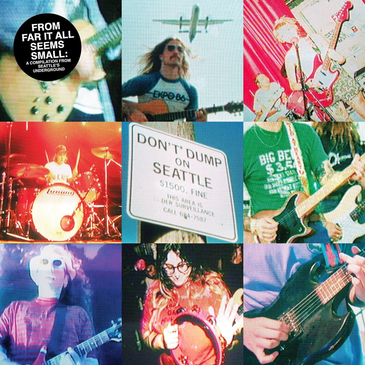 Various Artists – From Far It All Seems Small: A Compilation From Seattle's Underground vinyl cover