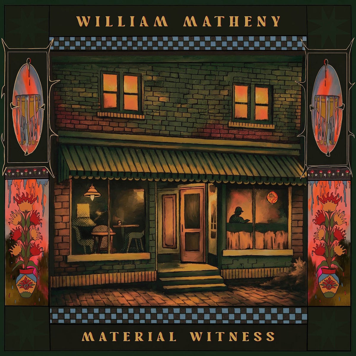 William Matheny – Material Witness vinyl cover