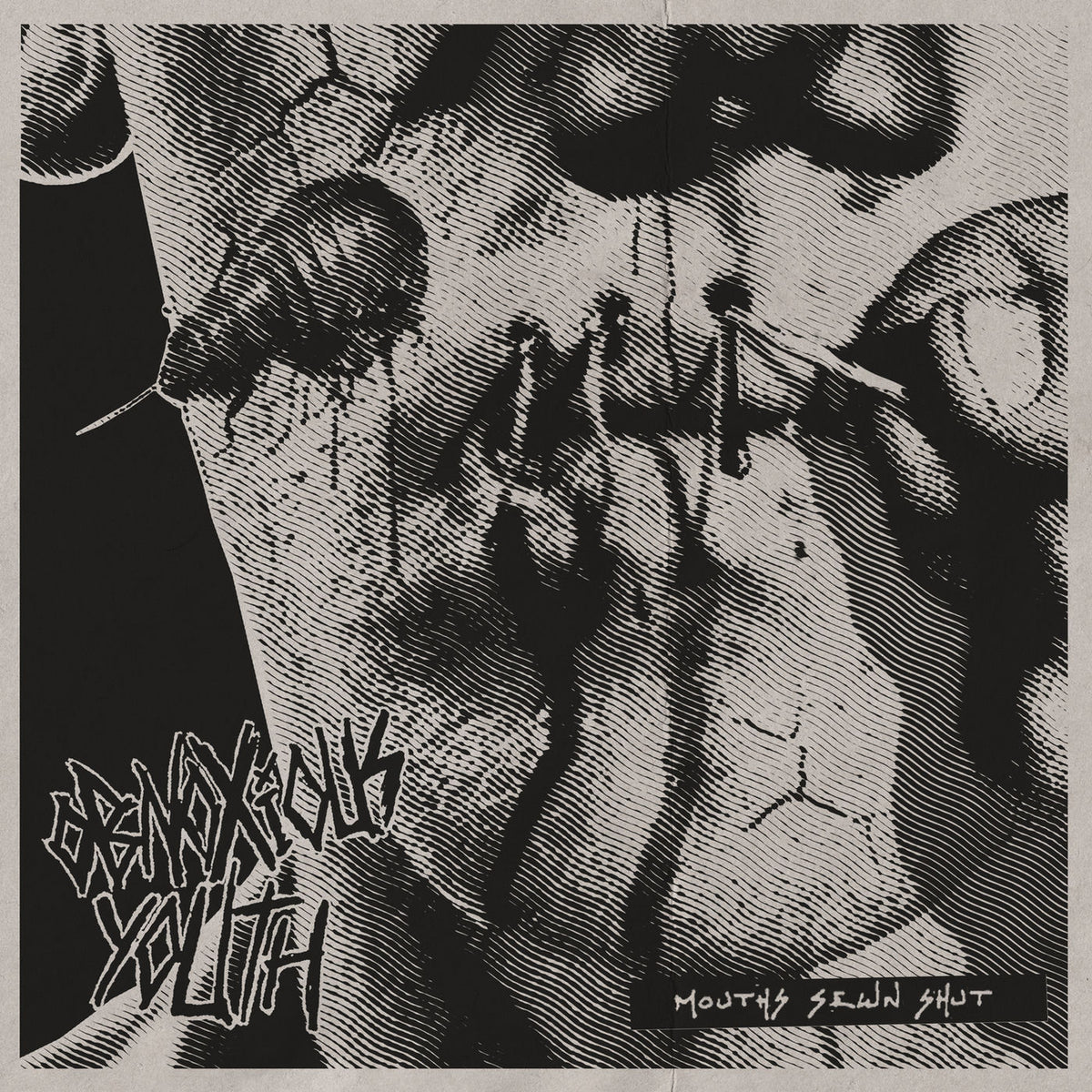 Obnoxious Youth – Mouths Sewn Shut vinyl cover