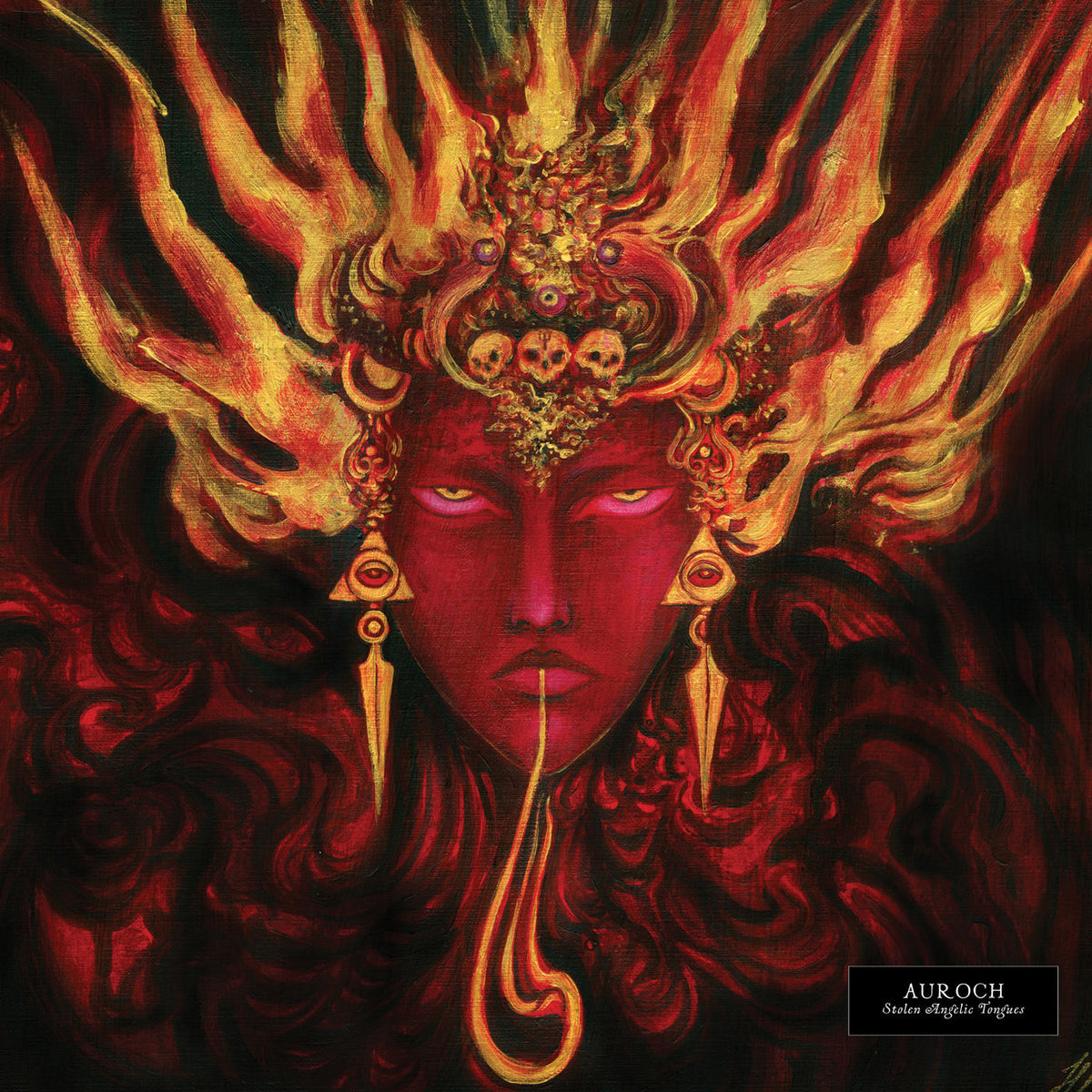Auroch – Stolen Angelic Tongues vinyl cover