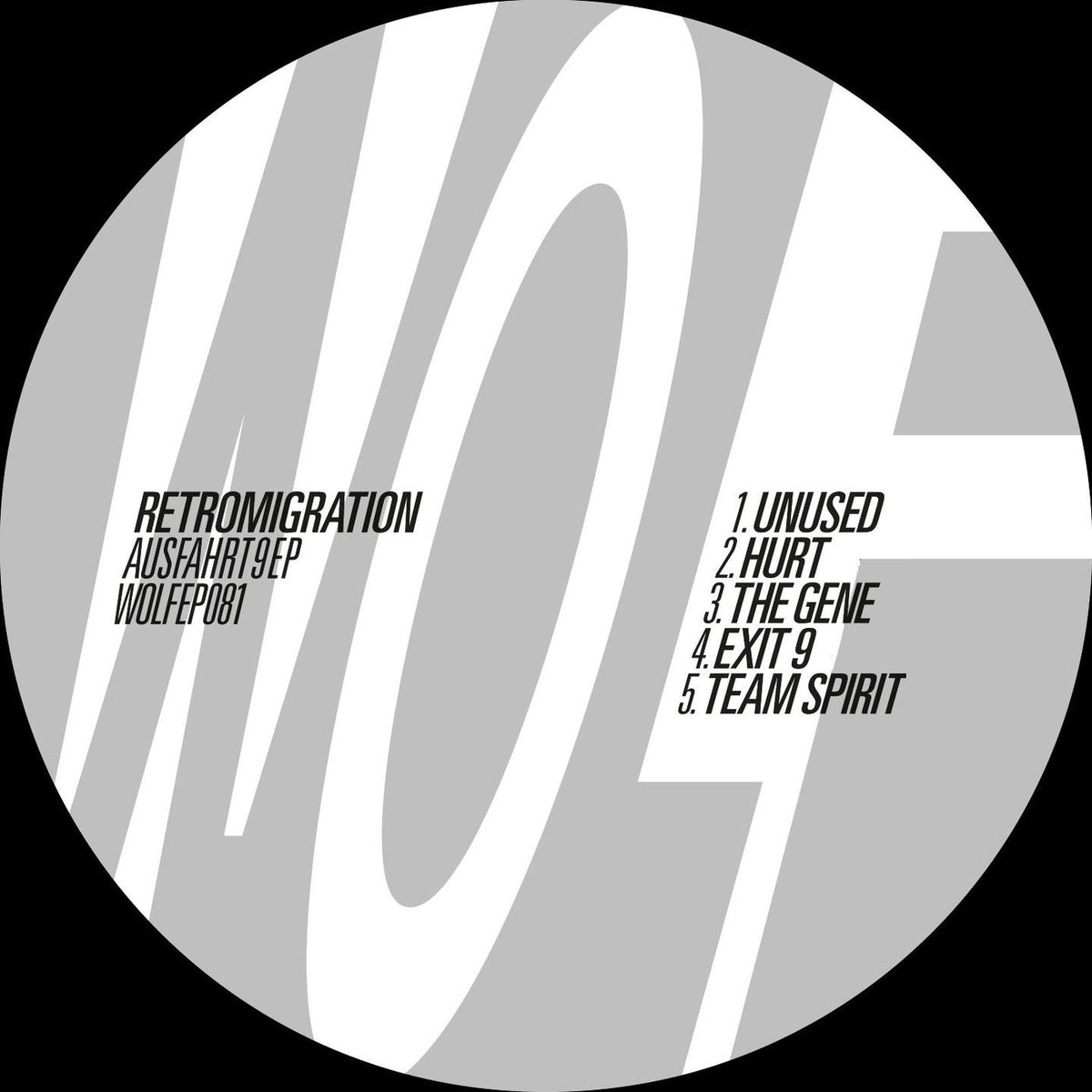 Retromigration – Ausfahrt 9 vinyl cover