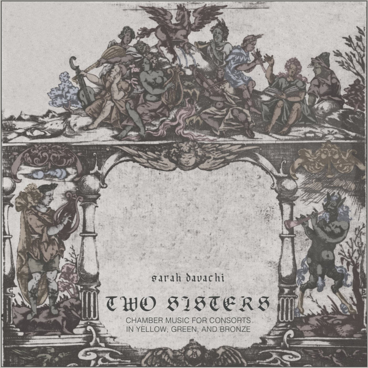 Sarah Davachi – Two Sisters vinyl record cover