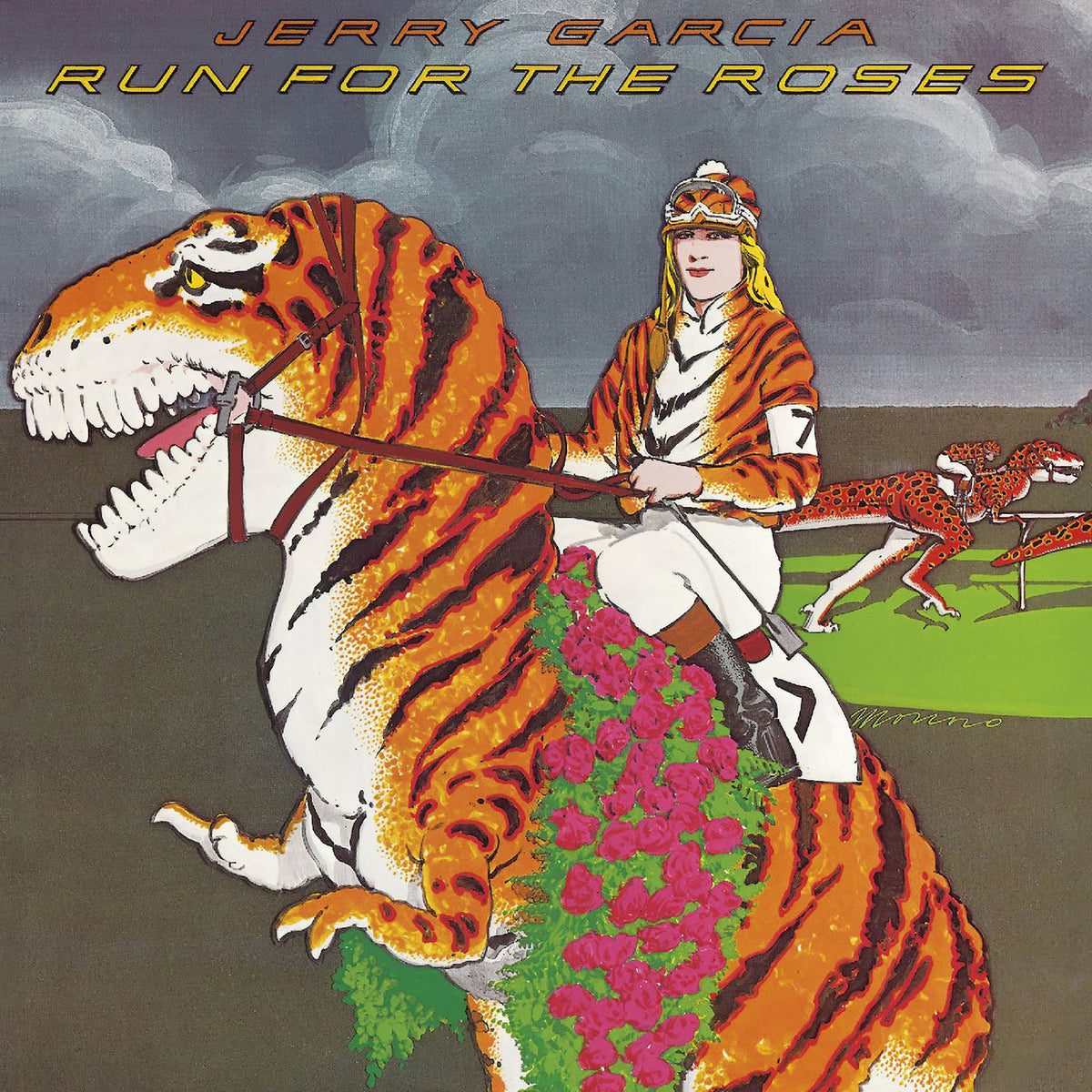 Jerry Garcia – Run for the Roses vinyl record cover