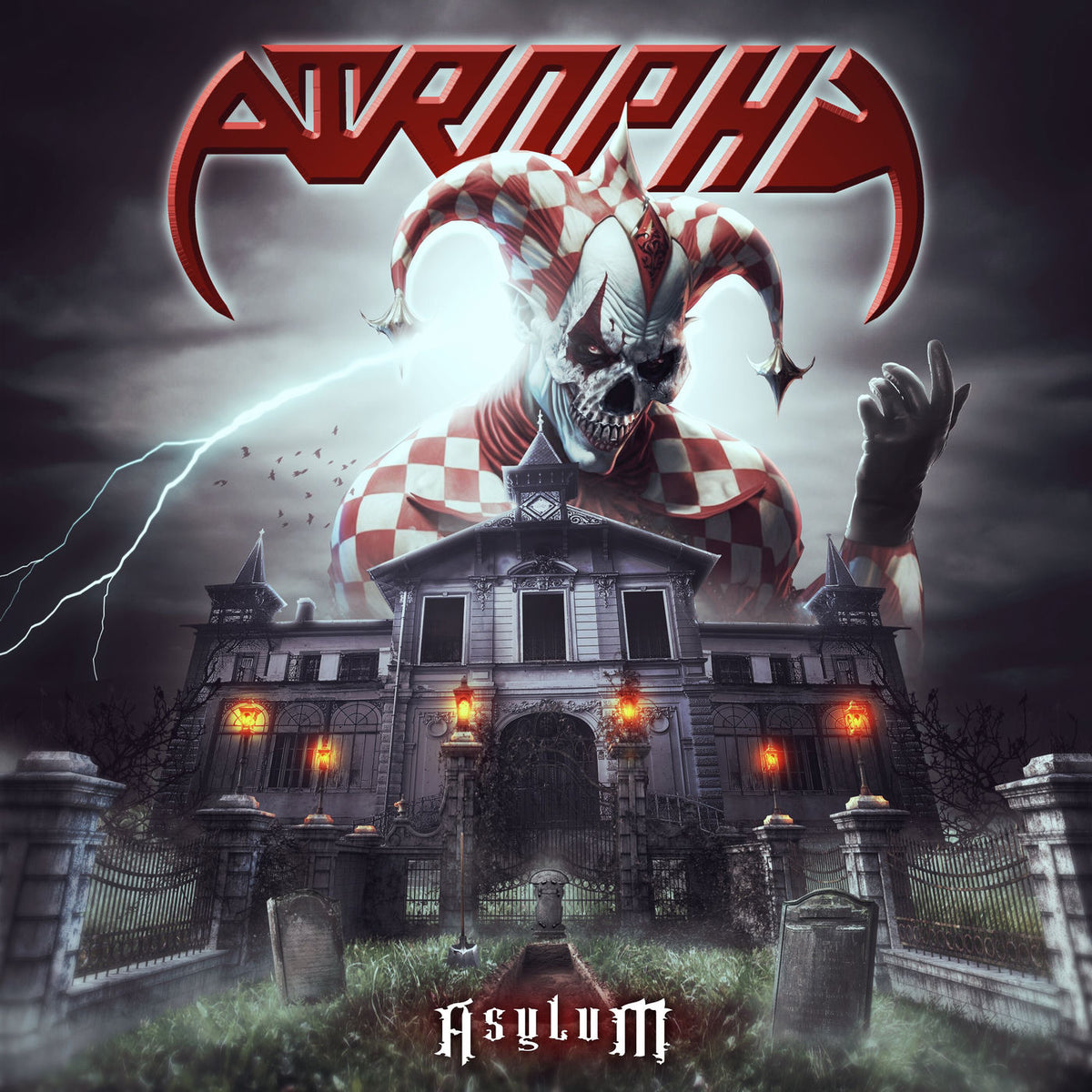 Atrophy – Asylum vinyl record cover