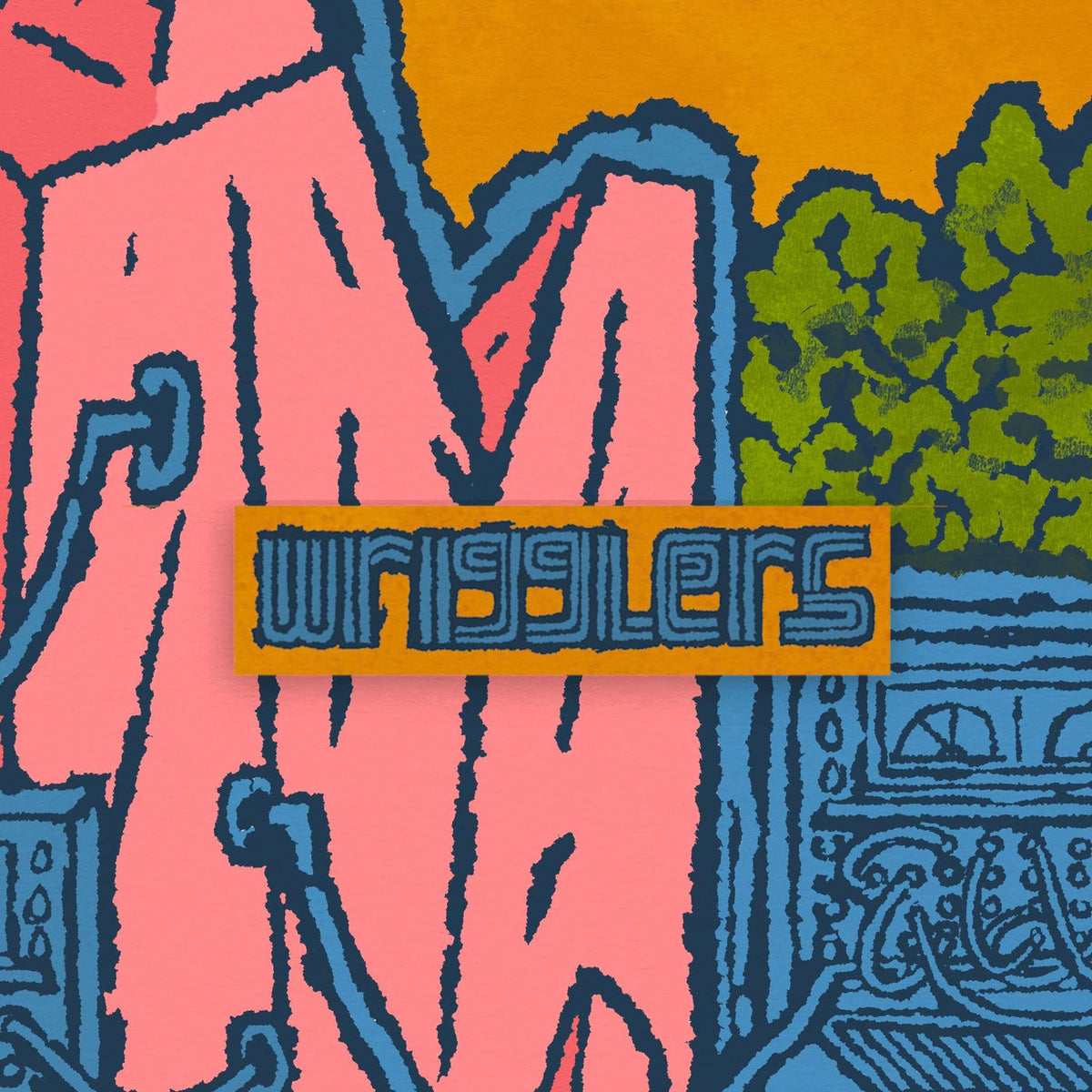 Polypores – Wrigglers vinyl record cover