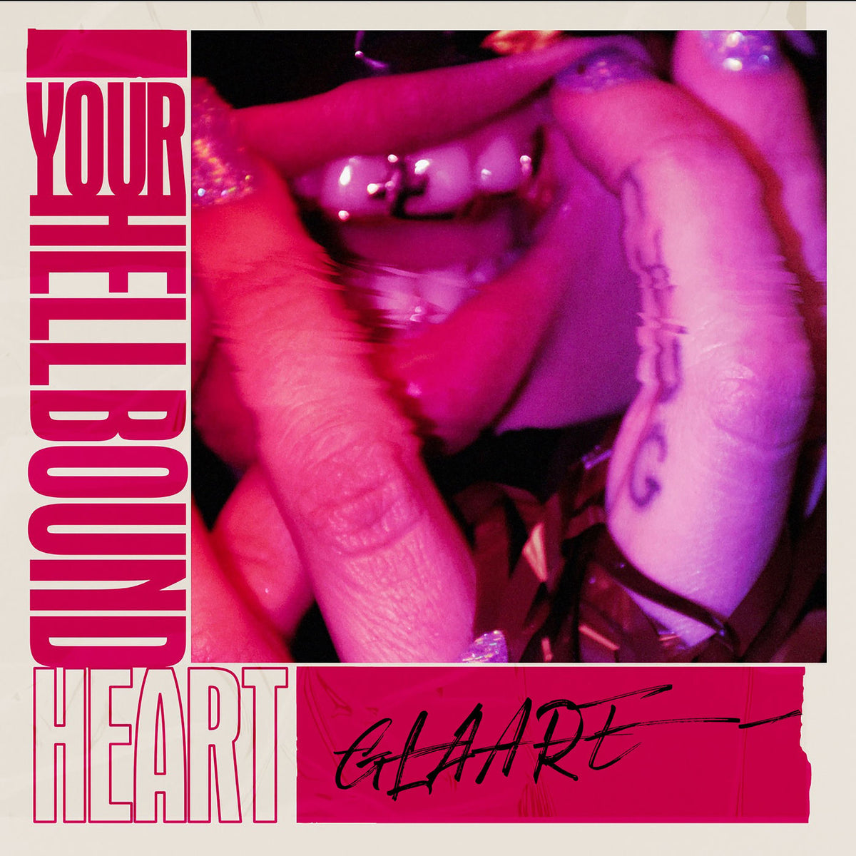 Glaare – Your Hellbound Heart vinyl record cover