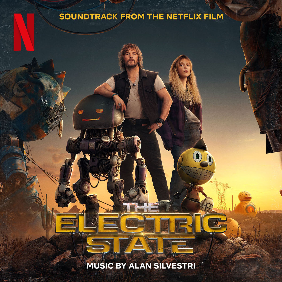 Alan Silvestri – The Electric State vinyl record cover