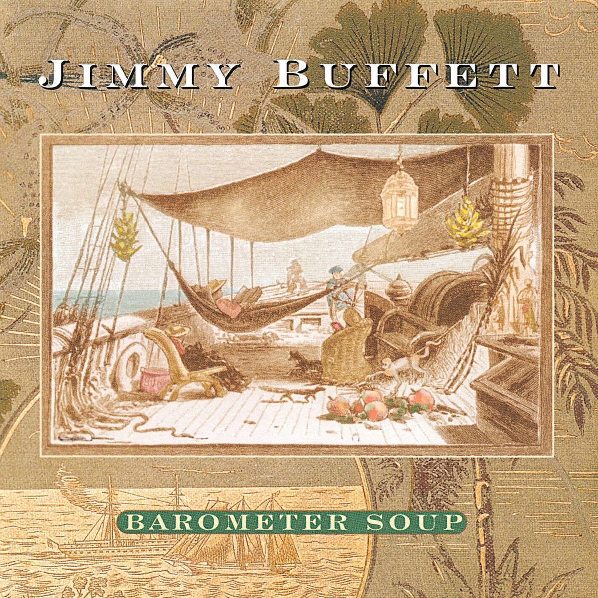 Jimmy Buffett – Barometer Soup (2LP) vinyl record cover