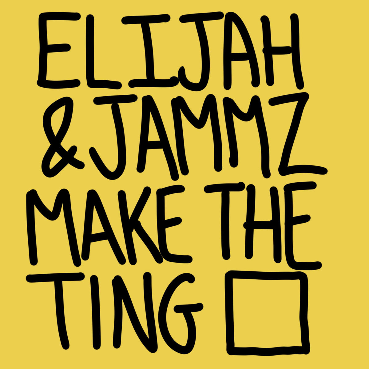 elijah – Make The Ting vinyl cover