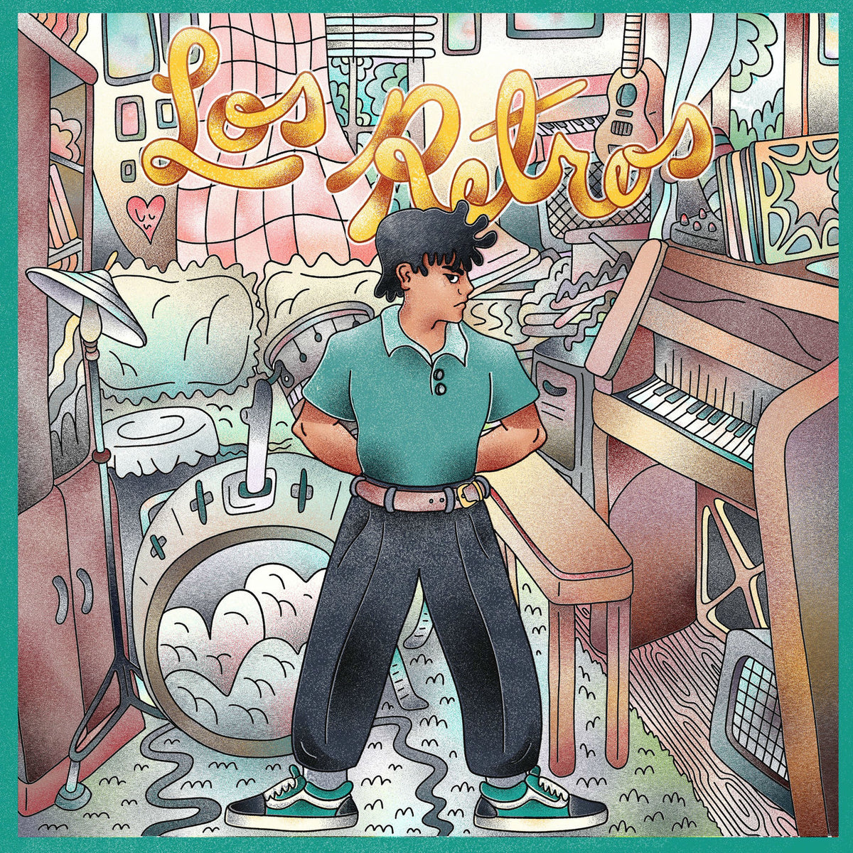 Los Retros – Retrospect vinyl cover