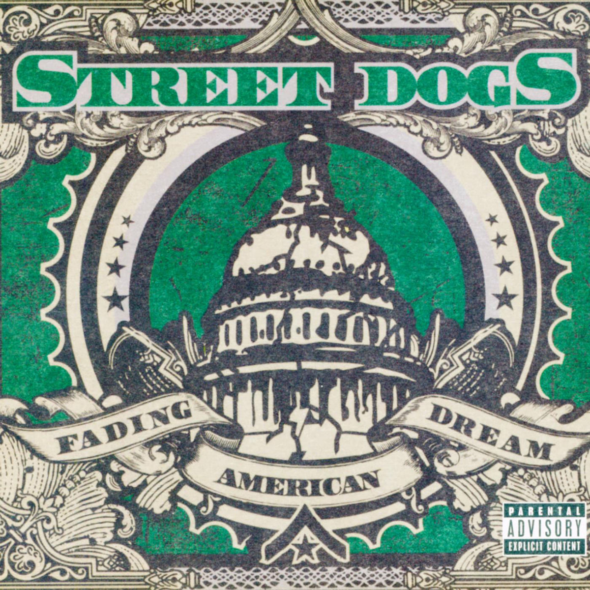 Street Dogs – Fading American Dream vinyl record cover