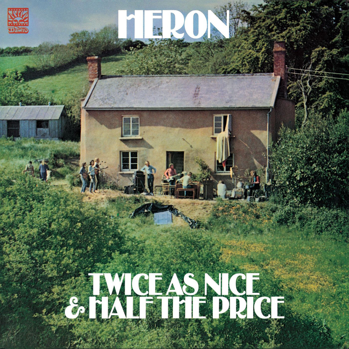 Heron – Twice As Nice And Half The Price vinyl record cover