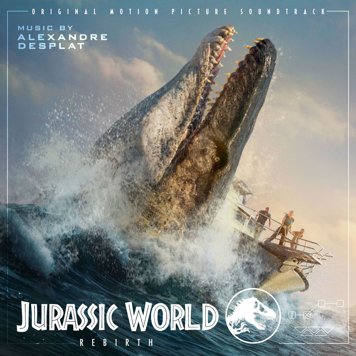 Alexandre Desplat – Jurassic World: Rebirth vinyl record cover