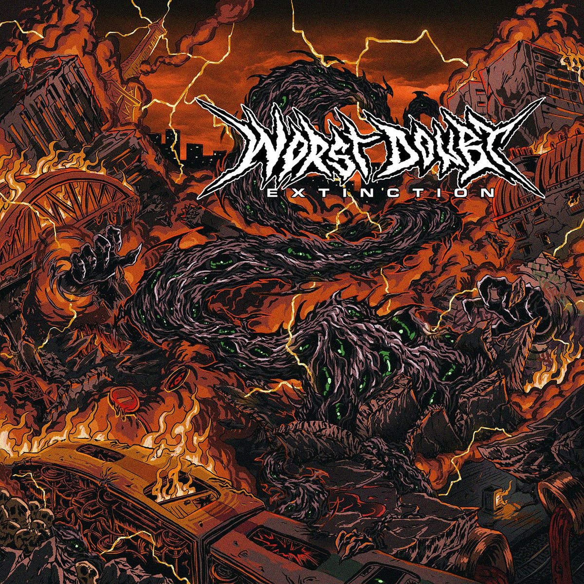 Worst Doubt – Extinction (COLORED VINYL) vinyl record cover