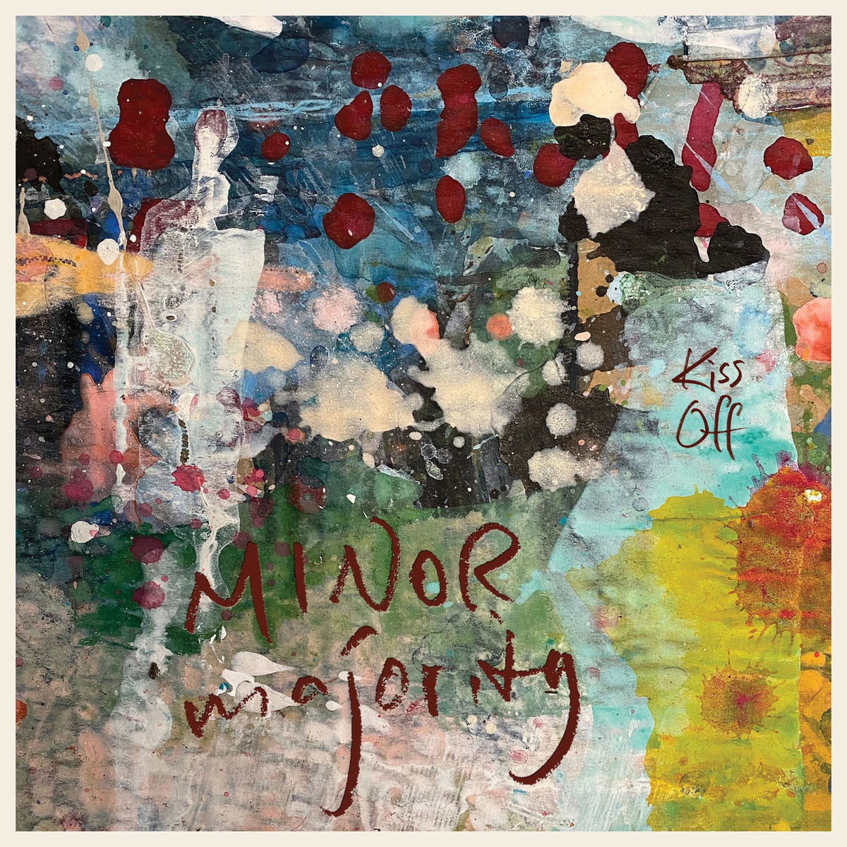 Minor Majority – Kiss Off vinyl record cover