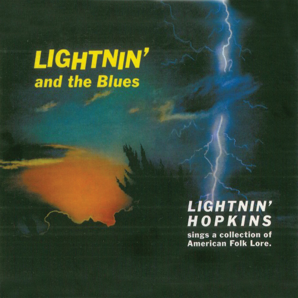 Lightnin’ Hopkins – Lightnin' and the Blues (Remastered) vinyl cover