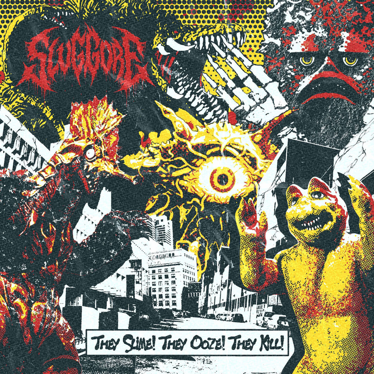 Slug Gore – They Slime! They Ooze! They Kill! vinyl record cover