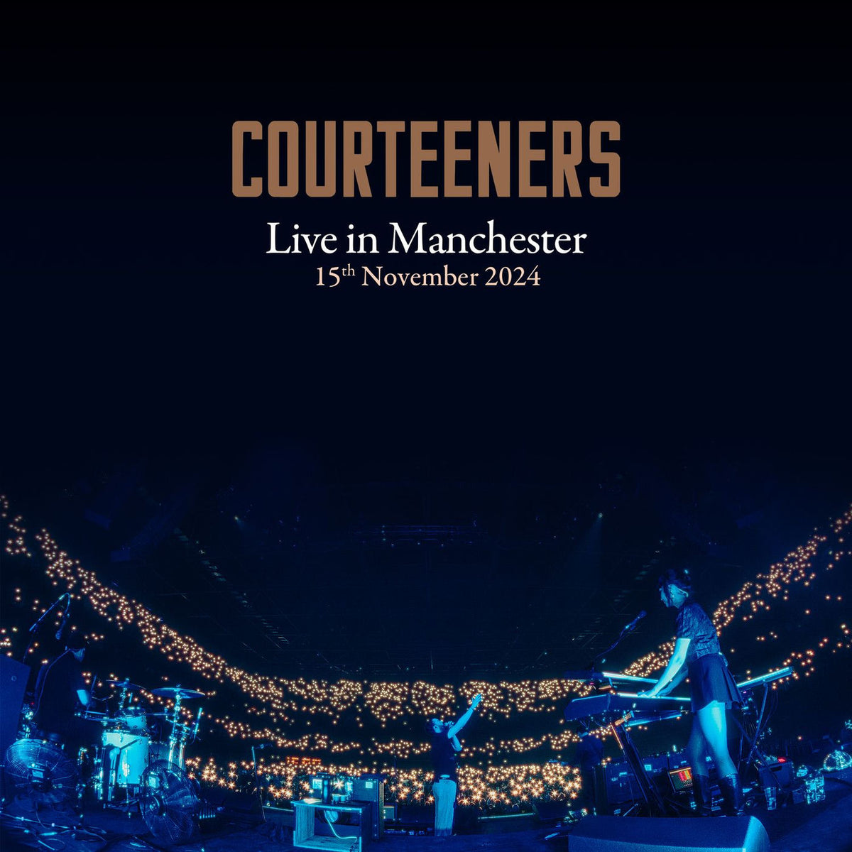 Courteeners – Live In Manchester vinyl record cover