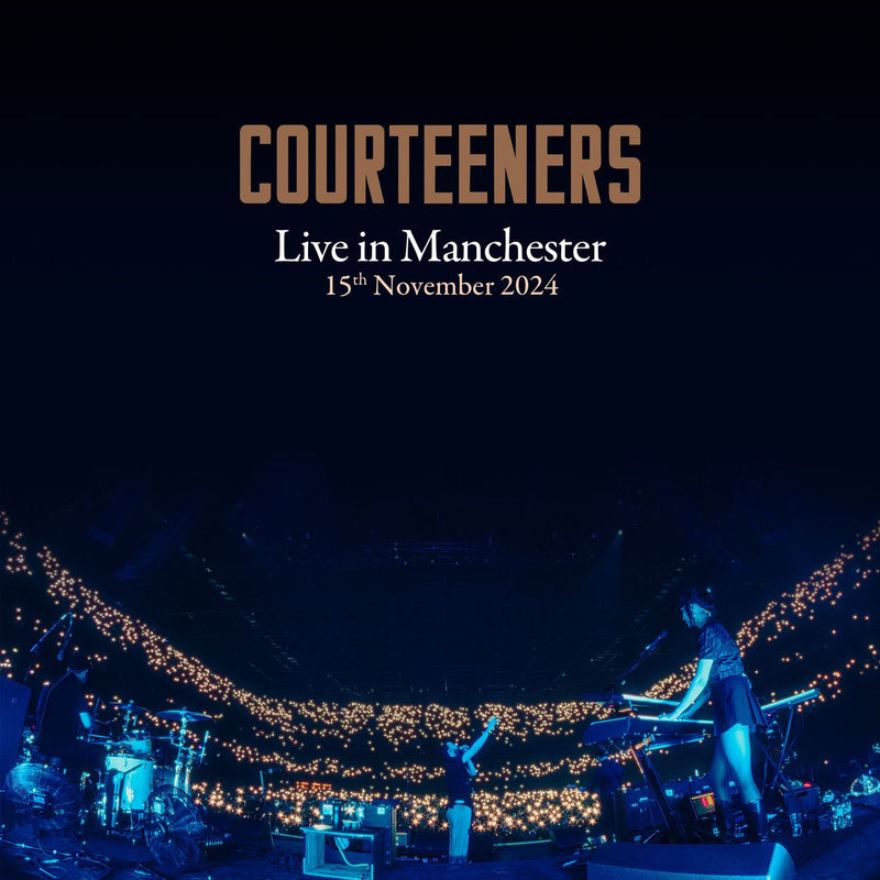 Courteeners – Live In Manchester vinyl record cover