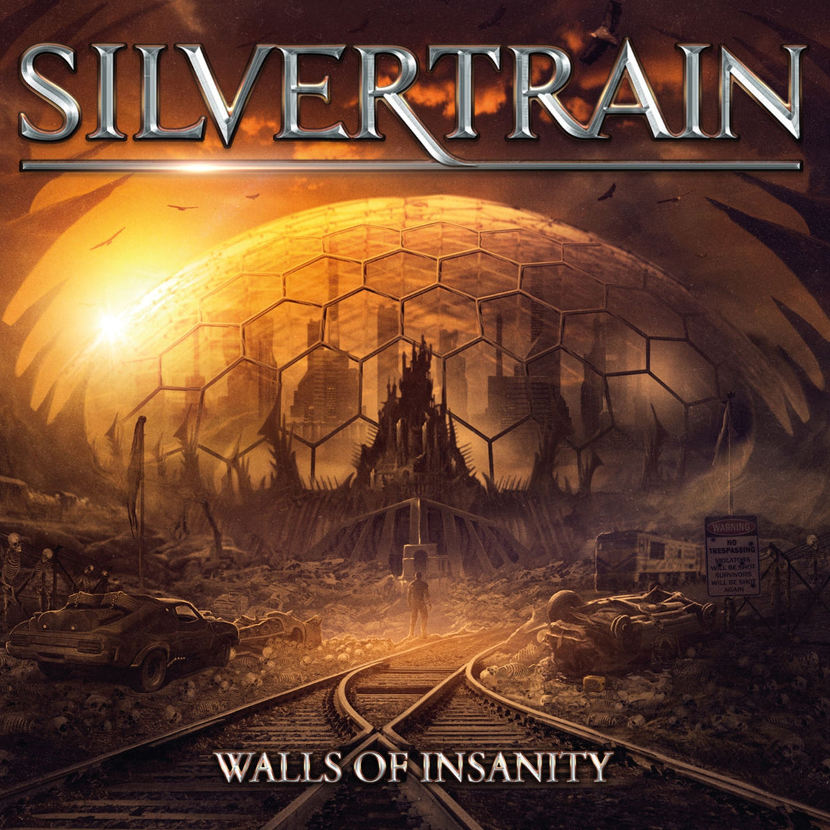 Silvertrain – Walls Of Insanity vinyl record cover