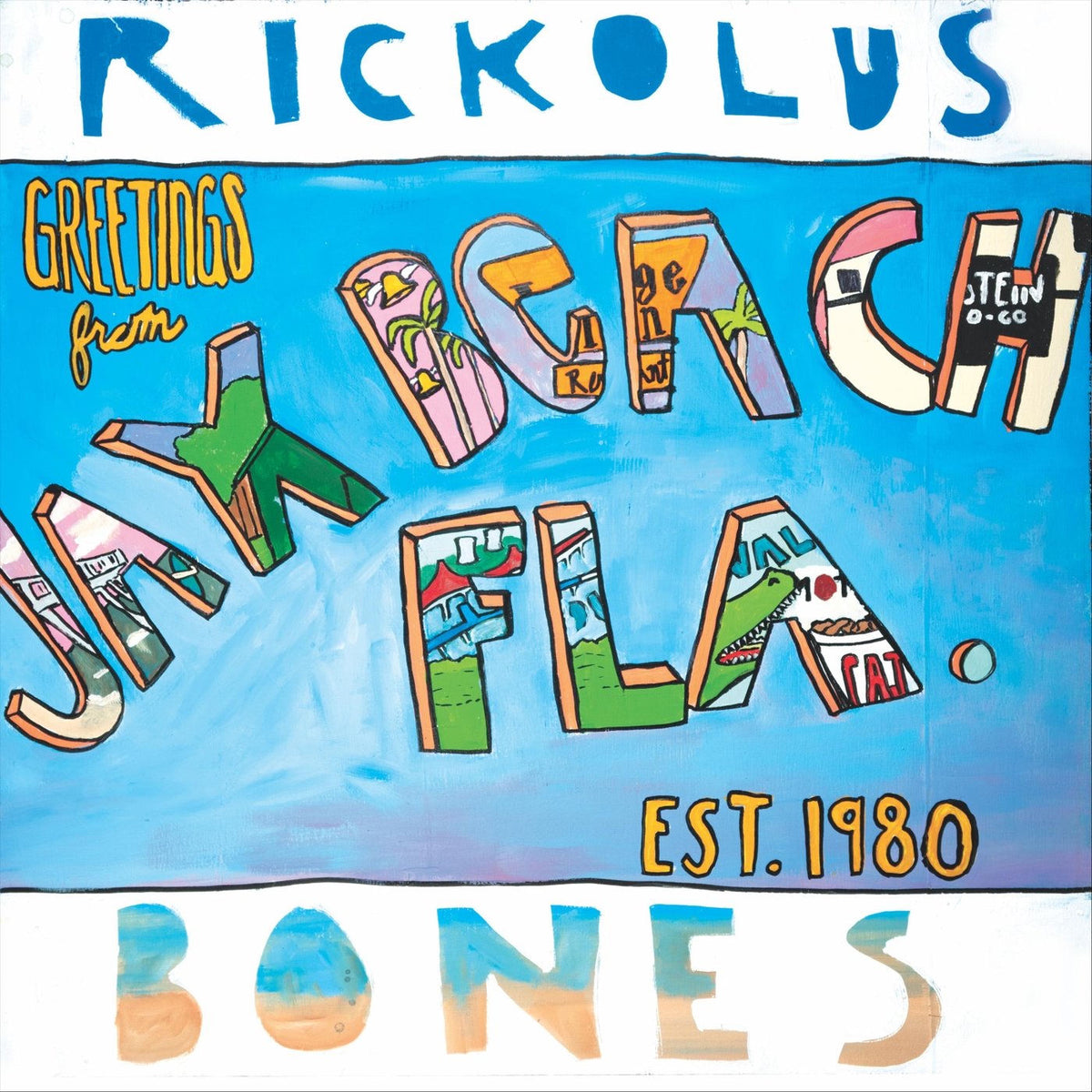 Rickolus – Bones vinyl record cover