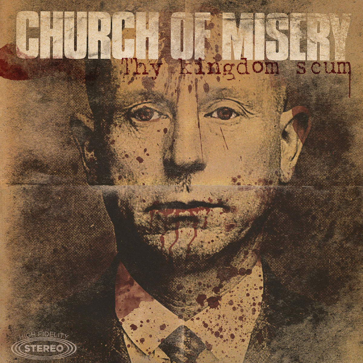 Church of Misery – Thy Kingdom Scum vinyl record cover