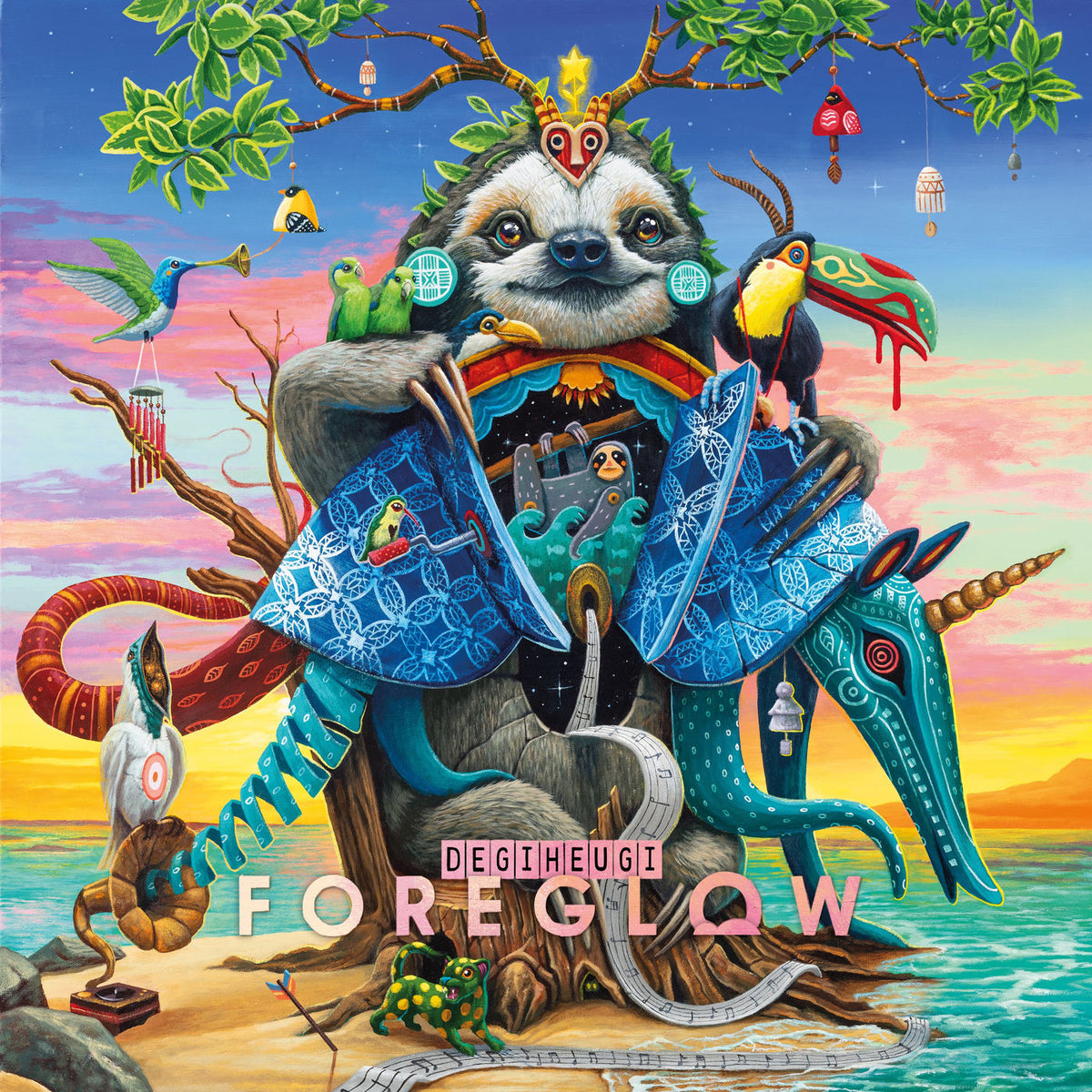Degiheugi – Foreglow vinyl record cover