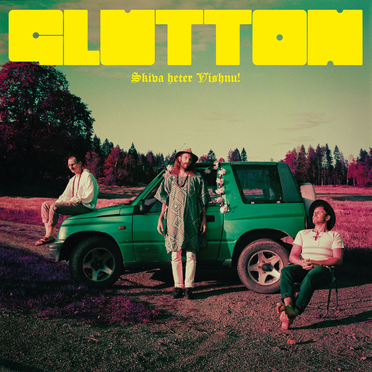 Glutton – Skiva Heter Vishnu! vinyl record cover