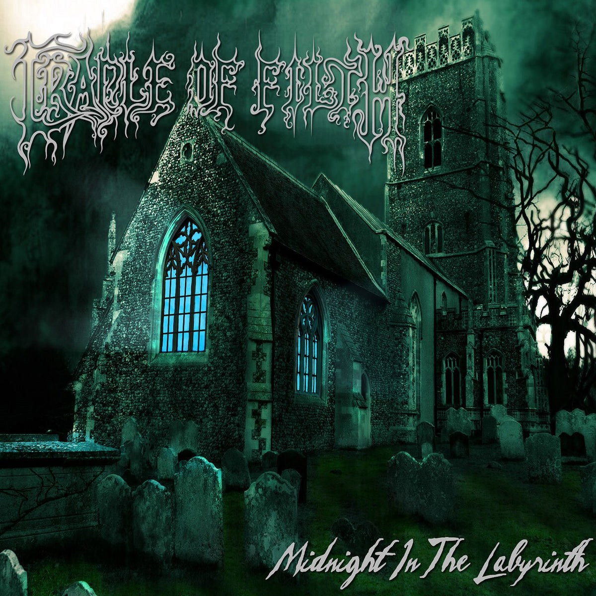 Cradle Of Filth – Midnight In The Labyrinth vinyl record cover
