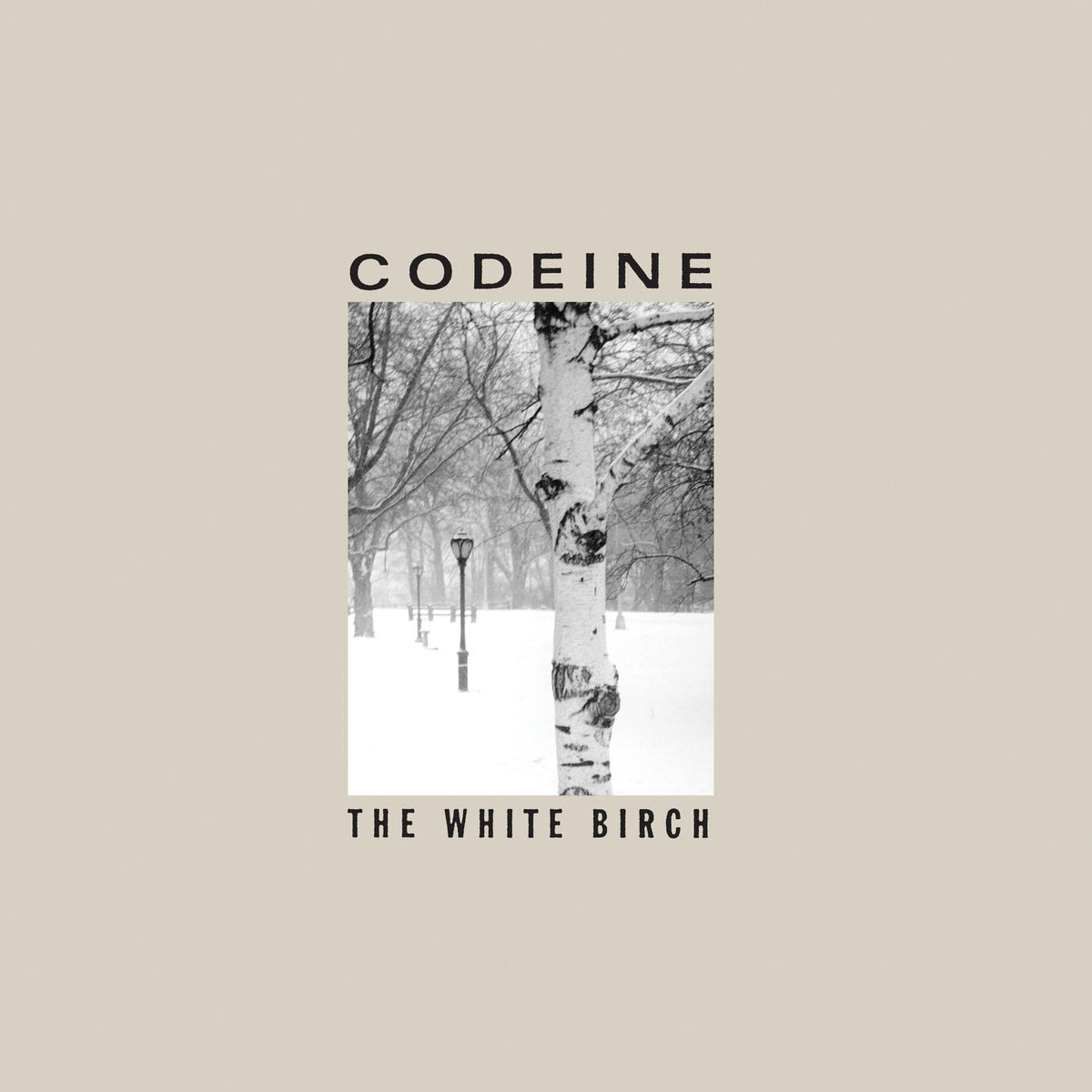 Codeine – The White Birch vinyl record cover