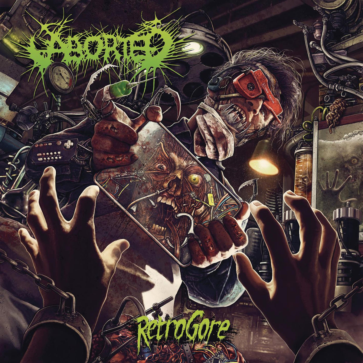 Aborted – Retrogore vinyl record cover