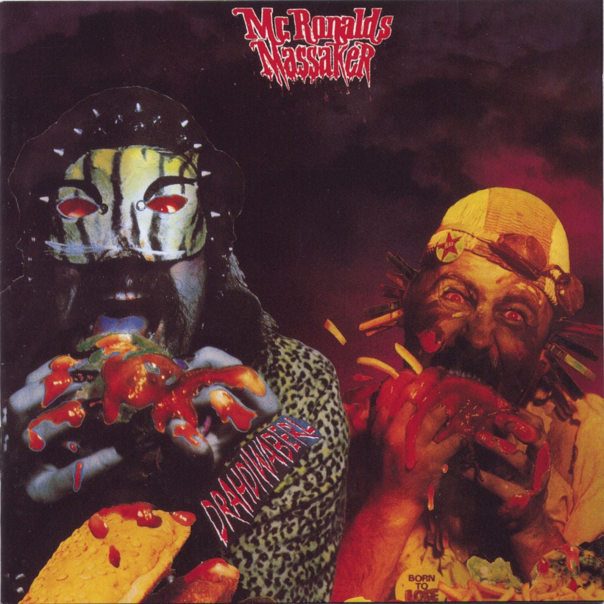 Drahdiwaberl – Mc Ronalds Massaker vinyl record cover
