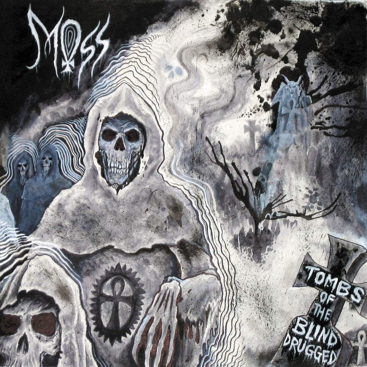Moss – Tombs of the Blind Drugged vinyl record cover