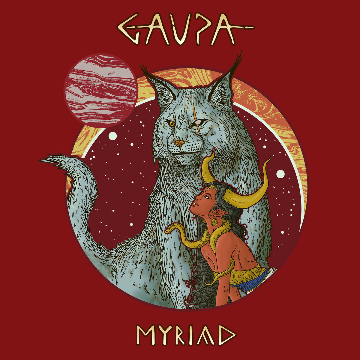 Gaupa – Myriad vinyl record cover
