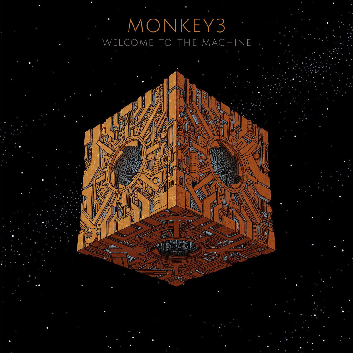 Monkey3 – Welcome to the Machine vinyl record cover