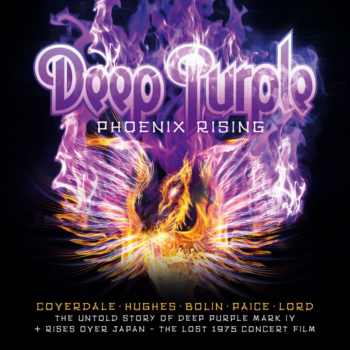 Deep Purple – Phoenix Rising (UK) vinyl record cover