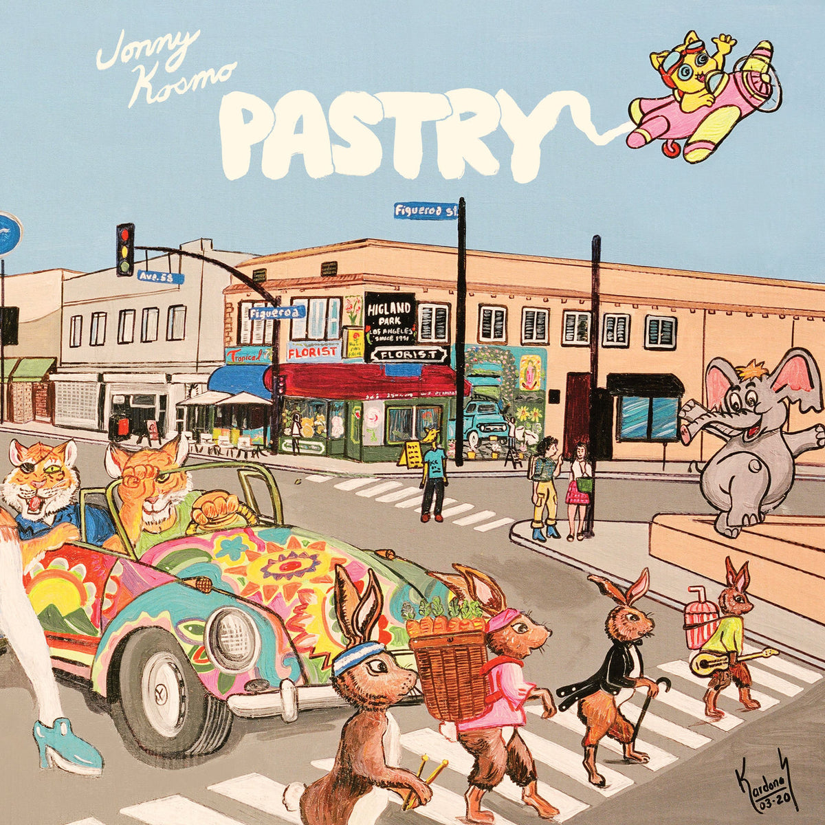 Jonny Kosmo – Pastry vinyl cover