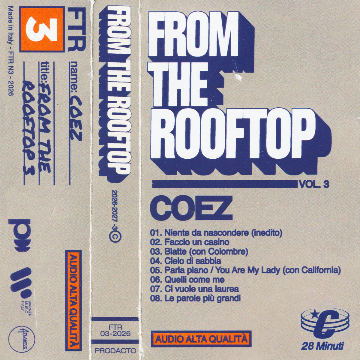 COEZ – From The Rooftop 3 vinyl record cover