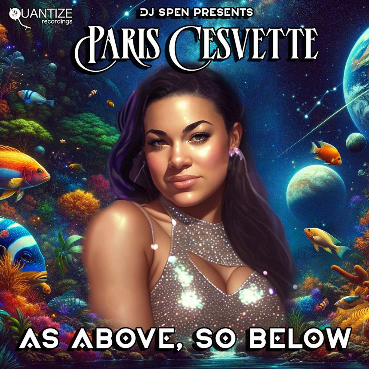 Paris Cesvette – As Above, So Below vinyl record cover