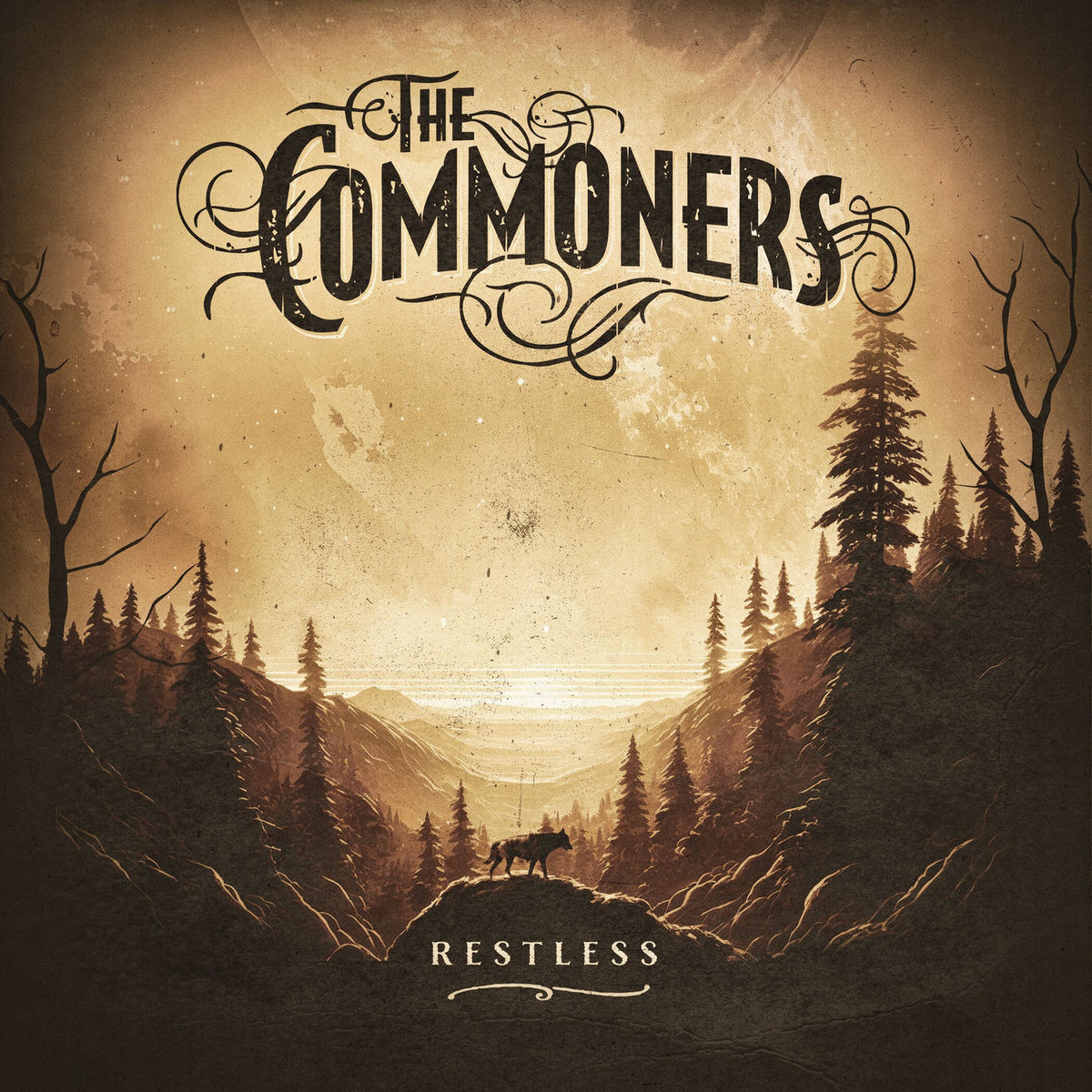 The Commoners – Restless vinyl record cover