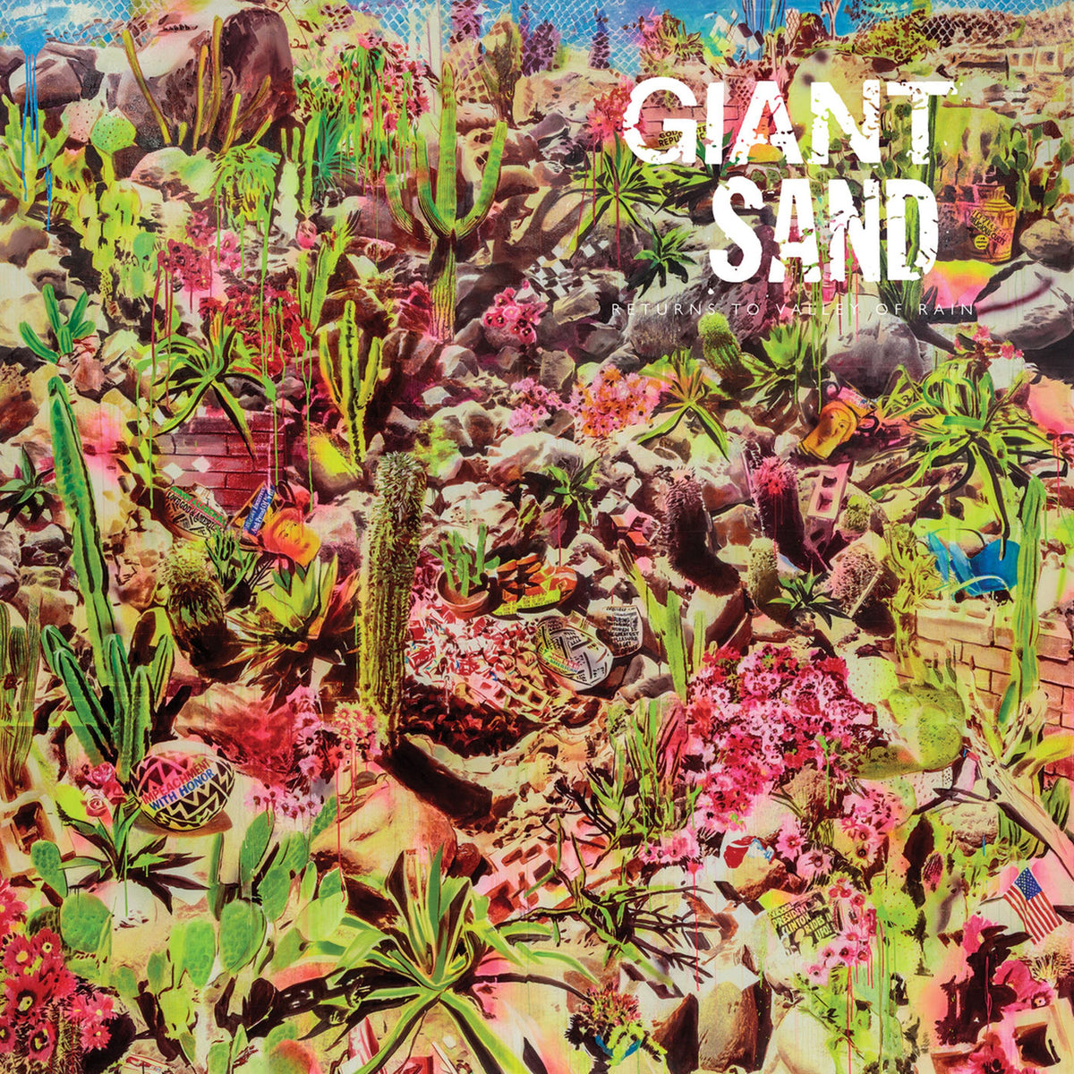 Giant Sand – Returns to Valley of Rain vinyl record cover