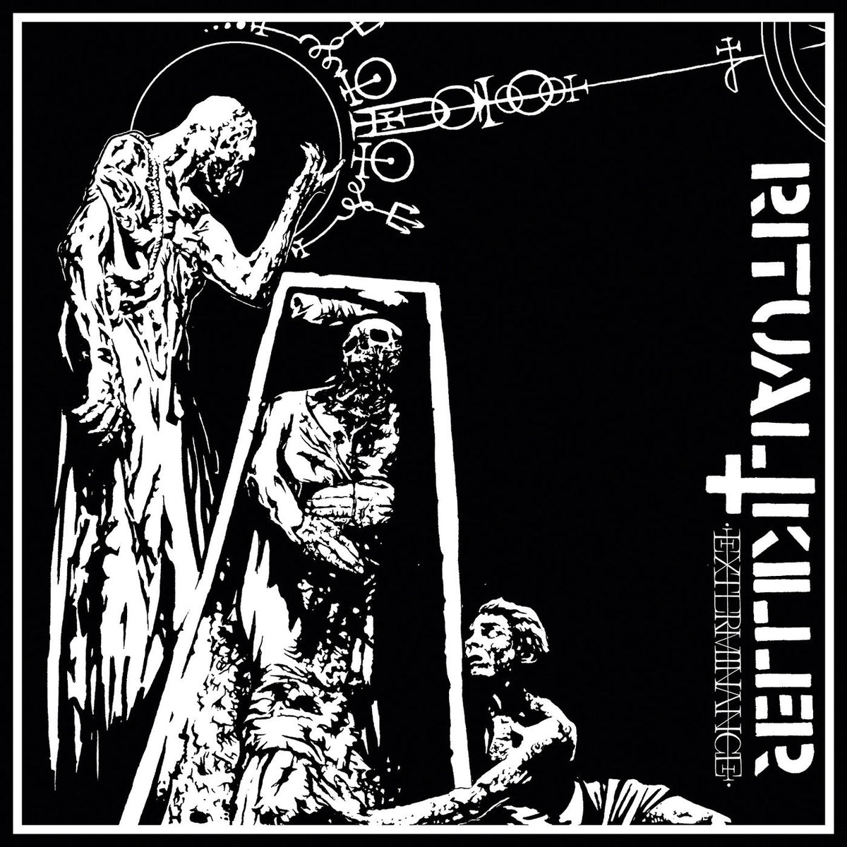 Ritual Killer – Exterminance (Coloured Vinyl) vinyl record cover