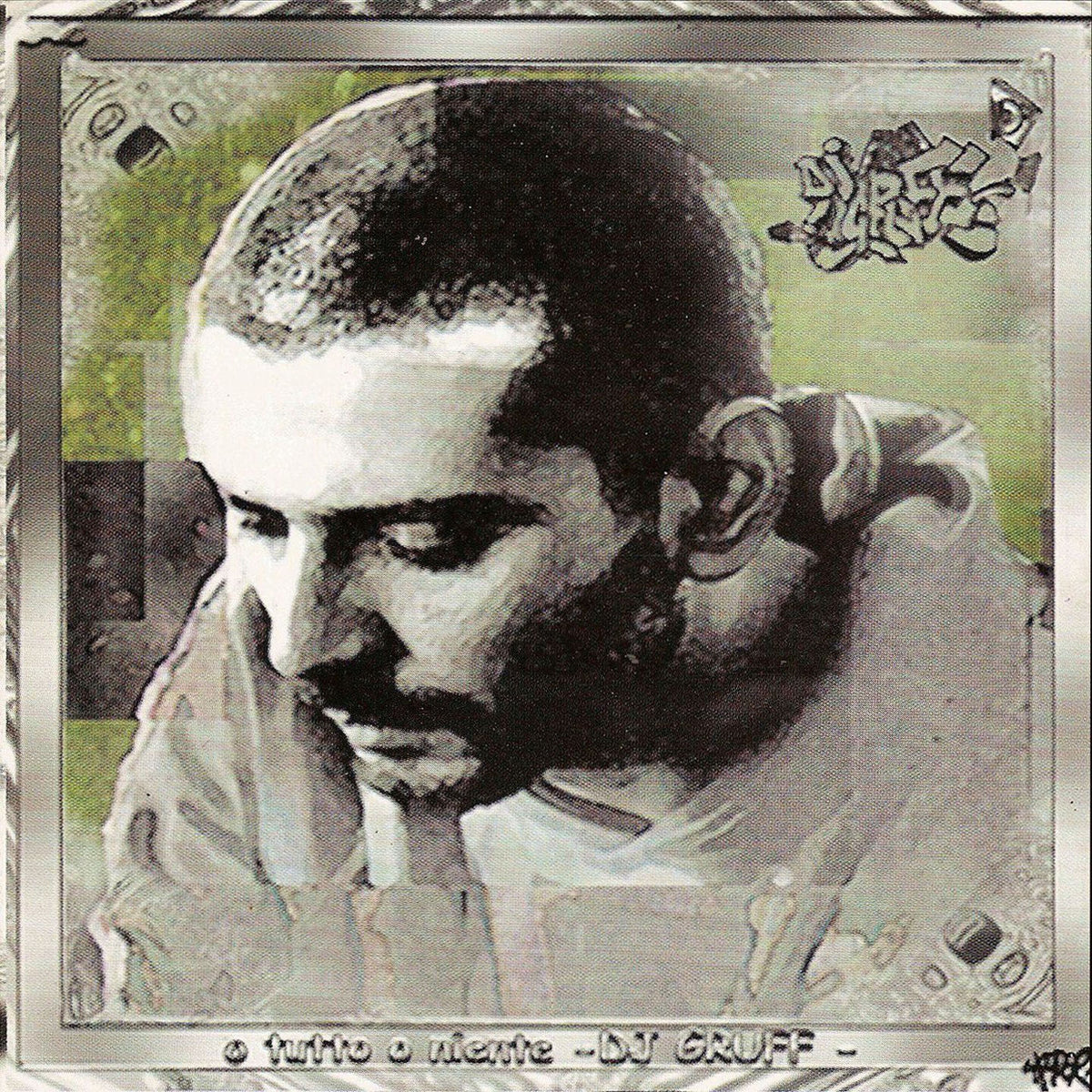 Dj Gruff – O Tutto O Niente vinyl record cover