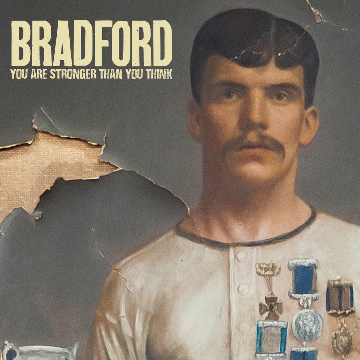 Bradford – You Are Stronger Than You Think (CREAM COLOURED VINYL) vinyl record cover