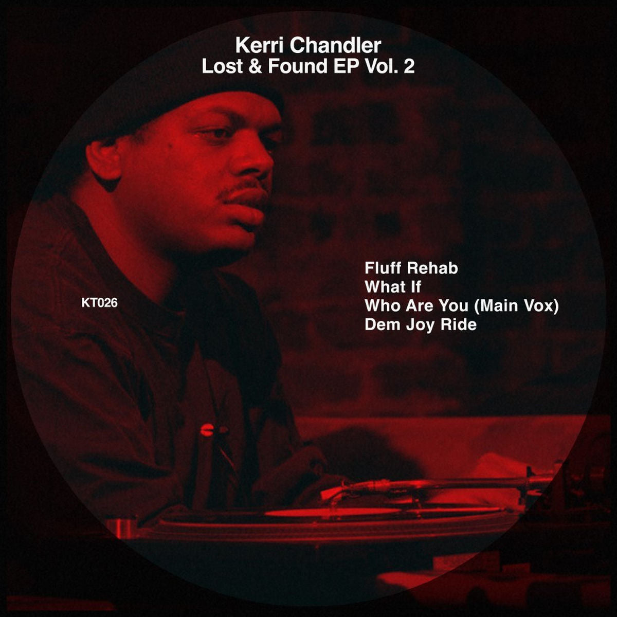 Kerri Chandler – Lost & Found EP, Vol. 2 vinyl cover